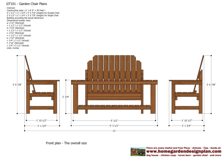 Outdoor Furniture Woodworking Plans Free