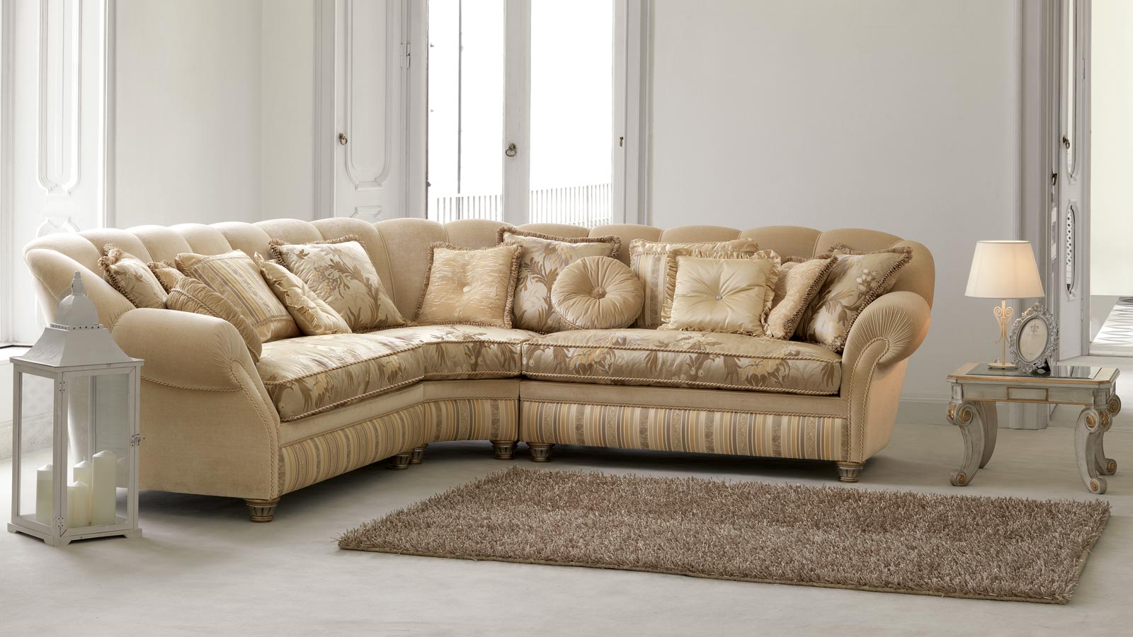 Best Luxury  Sofas And Teseo Luxury  Italian Corner Sofa 