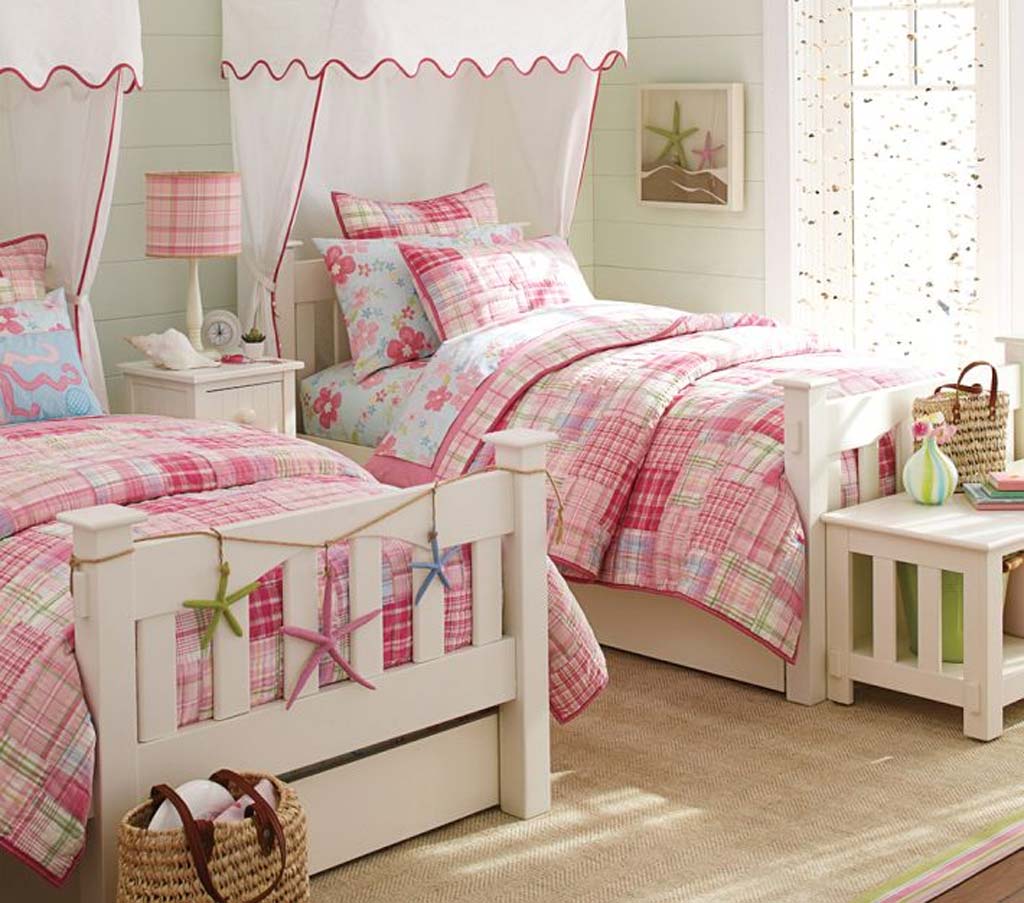 girly double beds